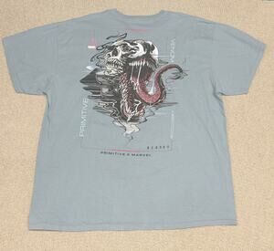 Primitive x Marvel Venom Graphic Tee 2XL Blue Gray